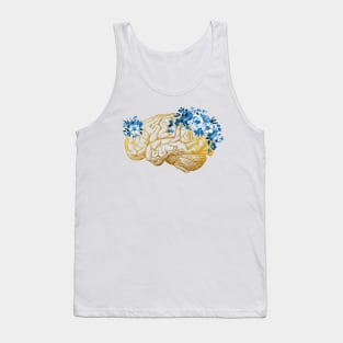 Human Brain Tank Top